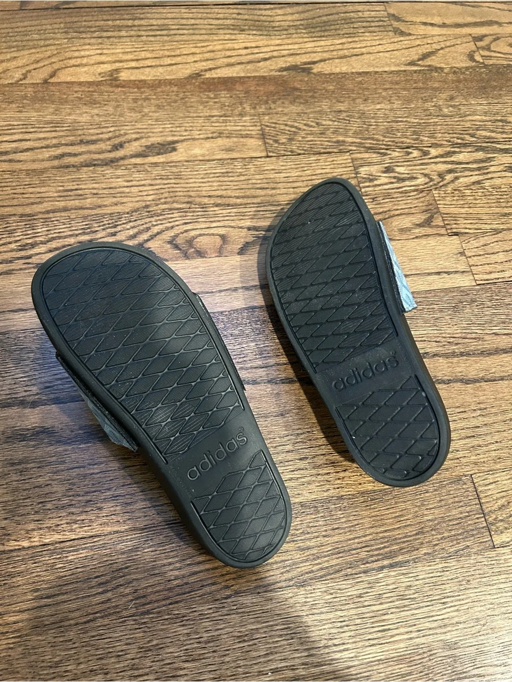 Goyard on Adidas Pool Slides